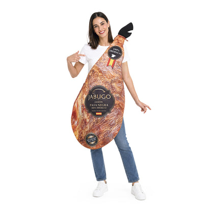 Disfraz de Jamón Pata Negra Eco para adulto