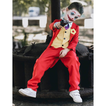 Disfraz de Joker Rojo para niño