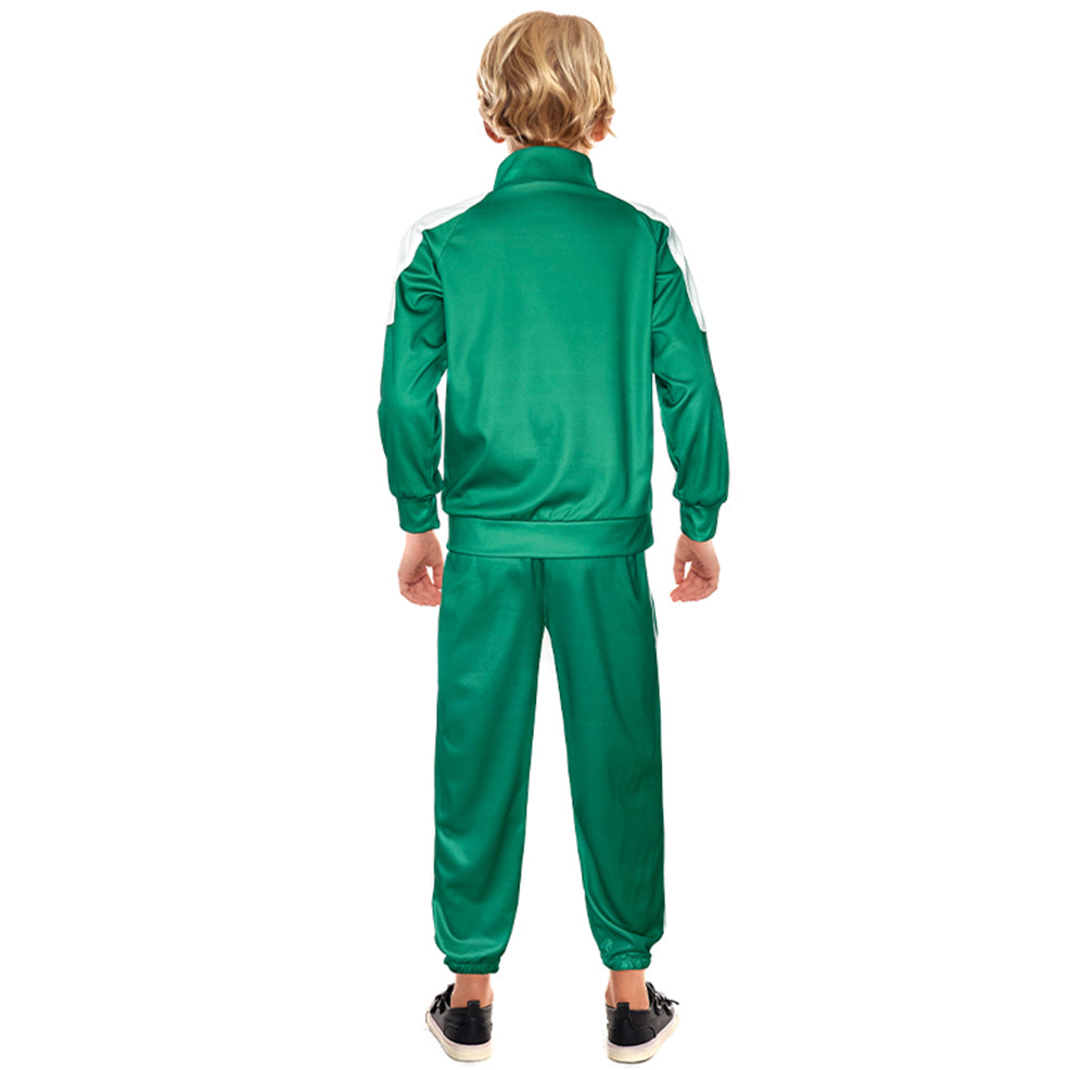 Disfraz del Juego del Calamar Jugador Verde infantil