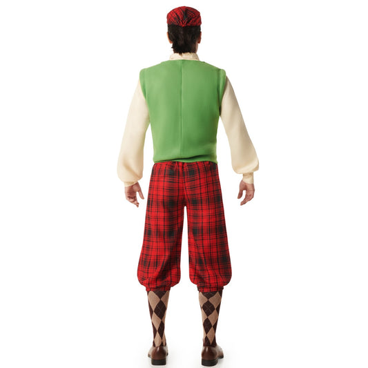 Disfraz de Jugador de Golf Cuadros para hombre
