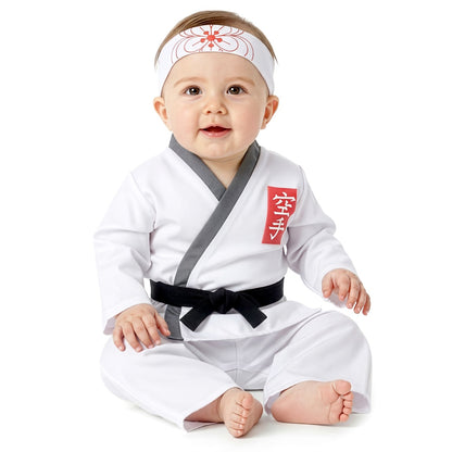 Disfraz de Karate Kid "Cobra Kai" para bebé