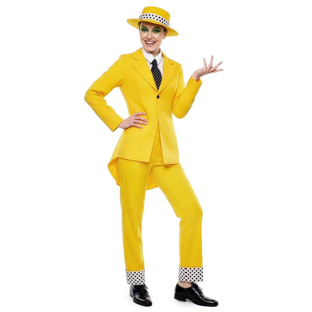 Disfraz de La Máscara Amarillo para mujer