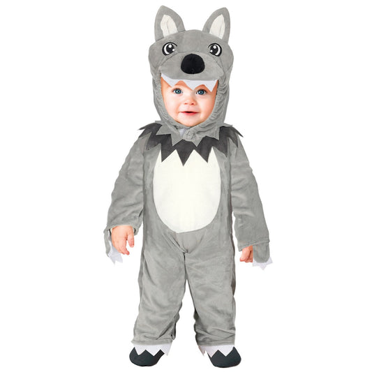 Disfraz de Lobo Gris para bebé