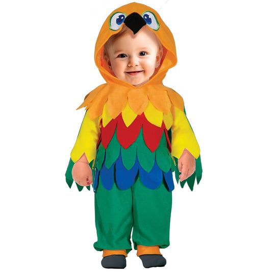 Disfraz de Loro Colores para bebé