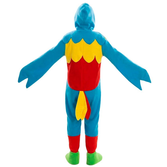 Disfraz de Loro Multicolor infantil