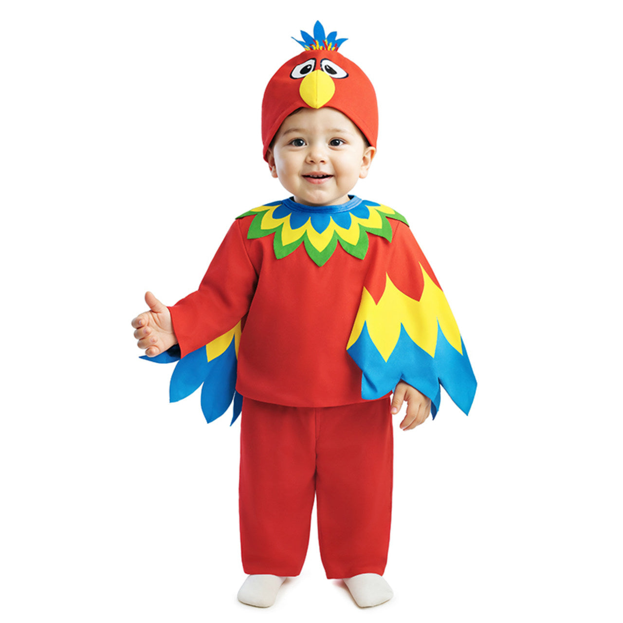 Disfraz de Loro Papagayo para bebé