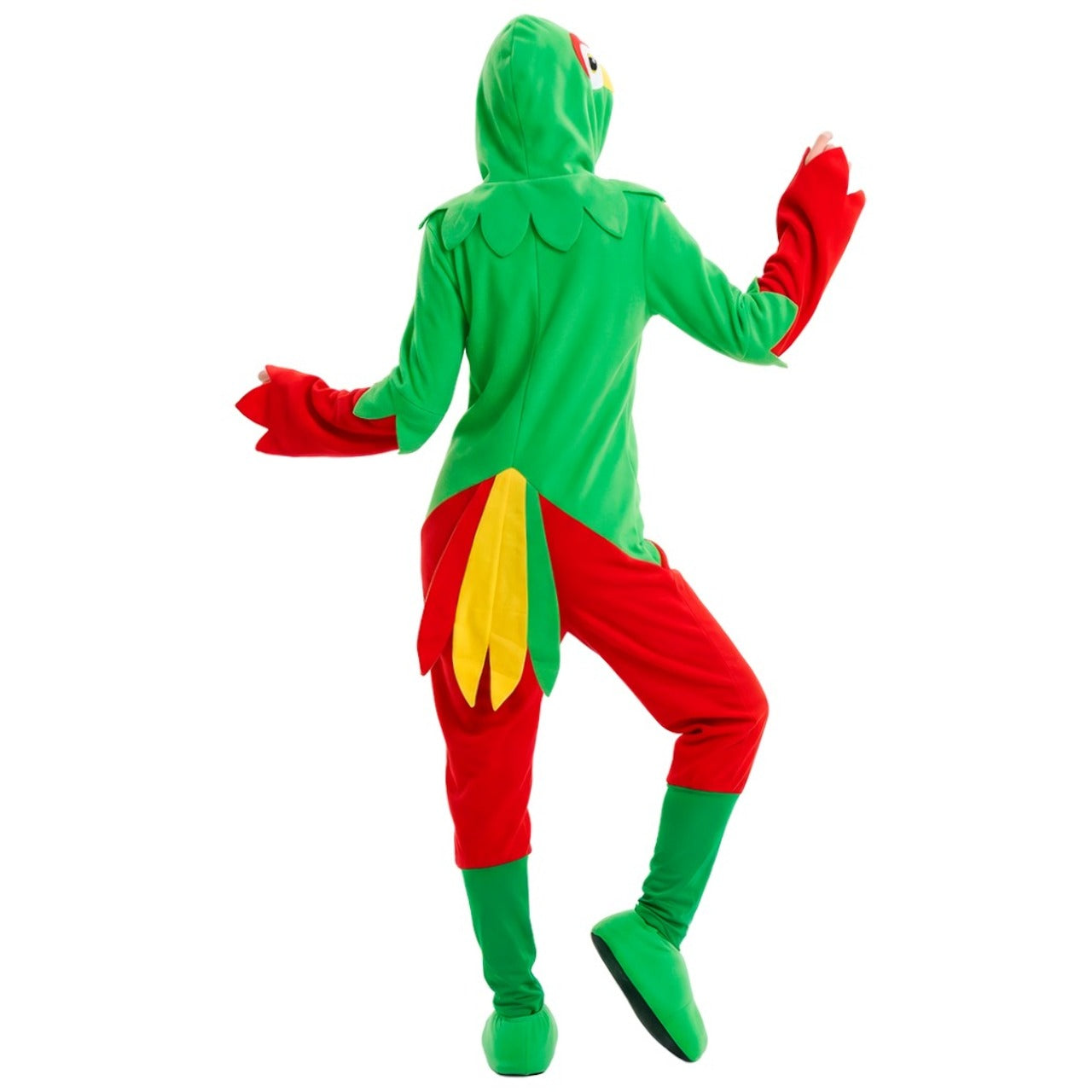 Disfraz de Loro Papagayo Multicolor para adulto