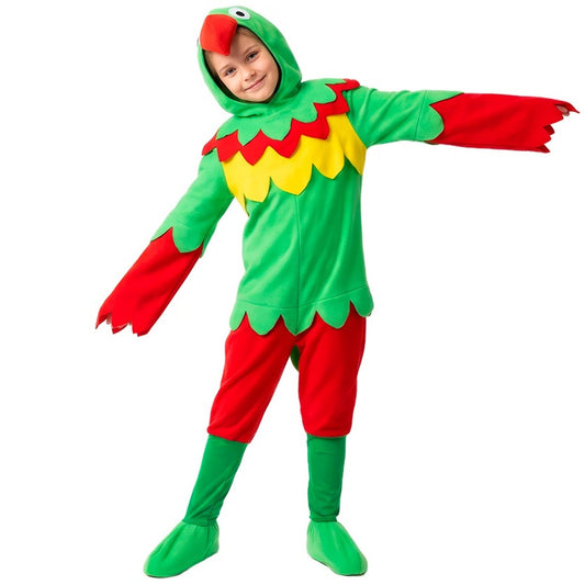 Disfraz de Loro Papagayo Multicolor infantil