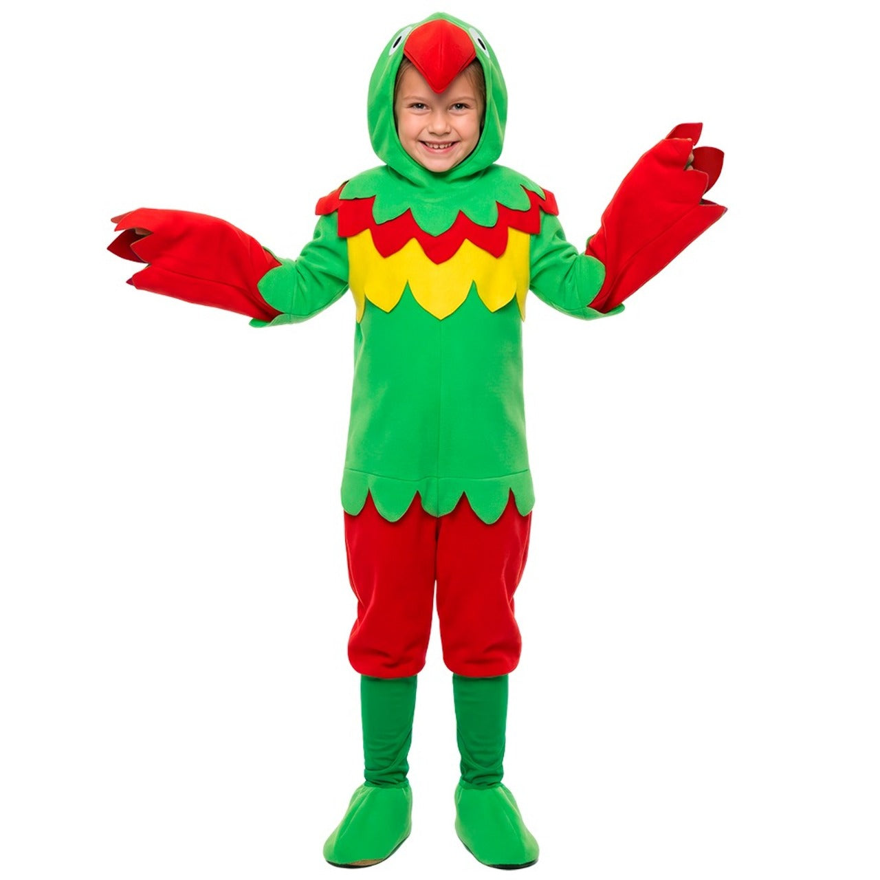 Disfraz de Loro Papagayo Multicolor infantil