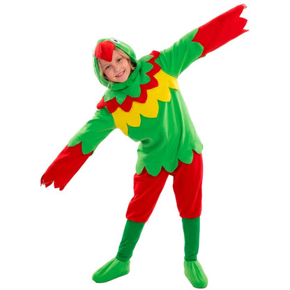 Disfraz de Loro Papagayo Multicolor infantil