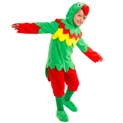 Disfraz de Loro Papagayo Multicolor infantil