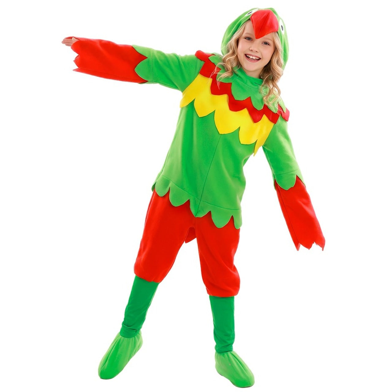 Disfraz de Loro Papagayo Multicolor infantil