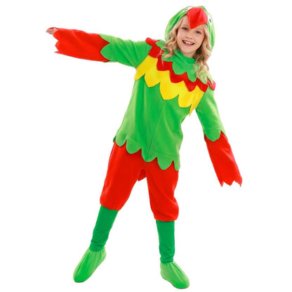 Disfraz de Loro Papagayo Multicolor infantil