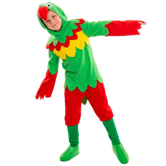 Disfraz de Loro Papagayo Multicolor infantil