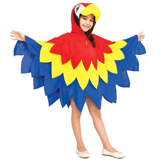 Disfraz de Loro Poncho infantil