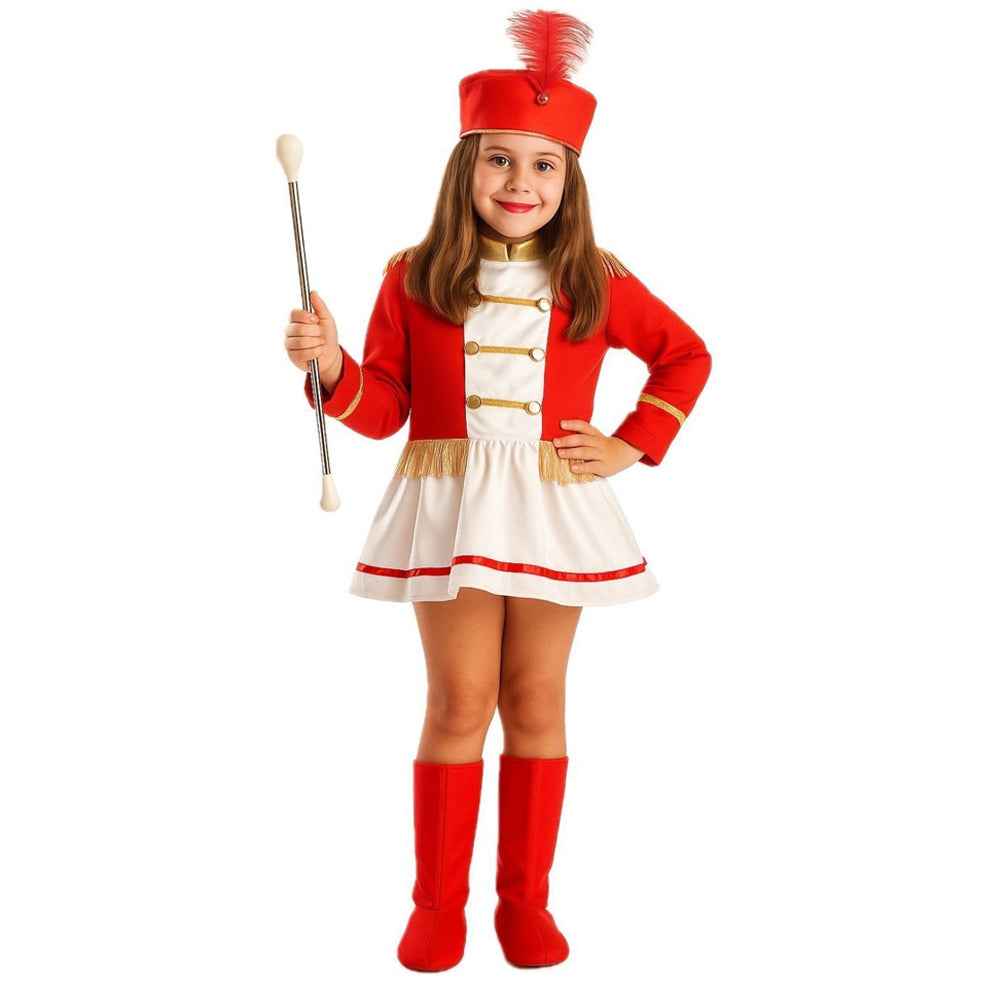 Disfraz de Majorette Twirling para niña