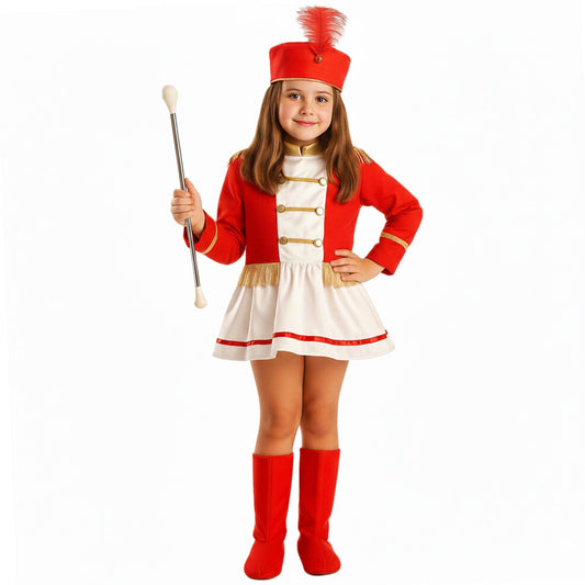Disfraz de Majorette Twirling para niña
