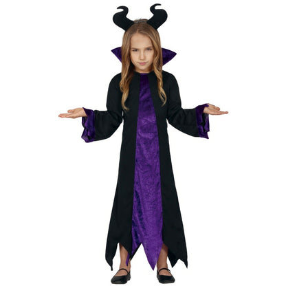 Disfraz de Maléfica Madrastra Malvada para niña