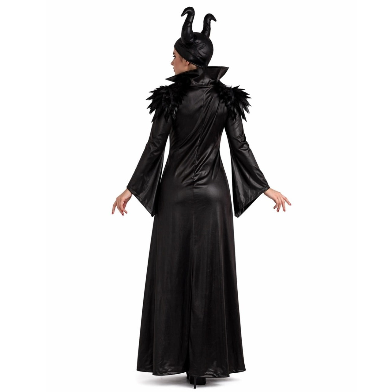 Disfraz de Maléfica Plumas para mujer