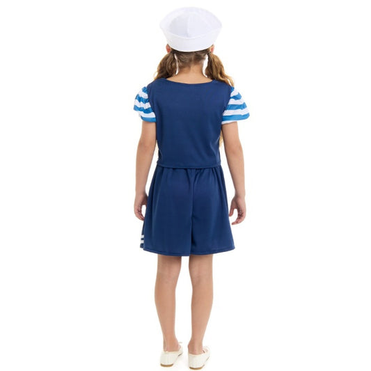 Disfraz de Marinera Azul para niña