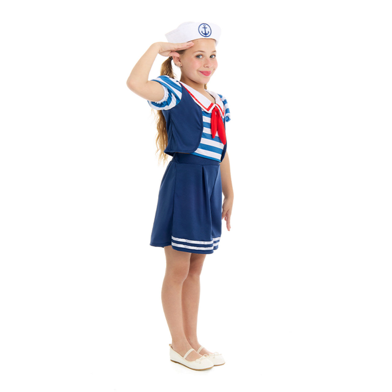 Disfraz de Marinera Azul para niña