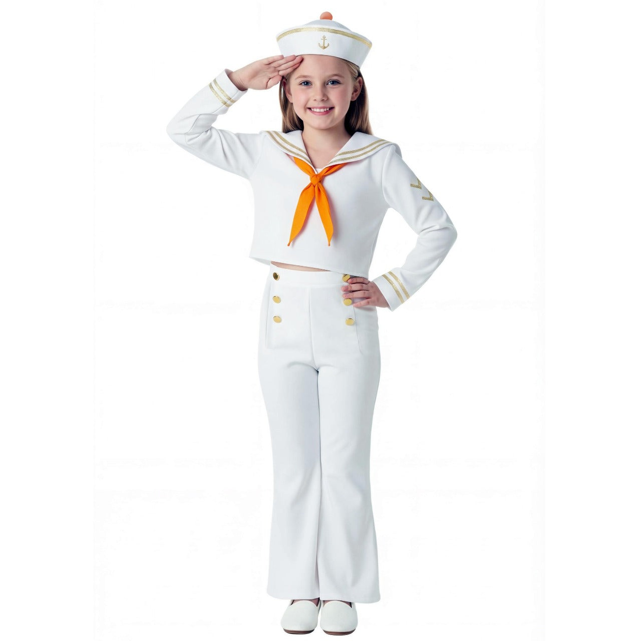 Disfraz de Marinero Blanco infantil