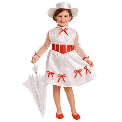 Disfraz de Niñera Poppins Mágica para niña