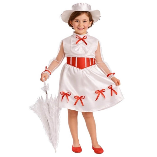 Disfraz de Niñera Poppins Mágica para niña