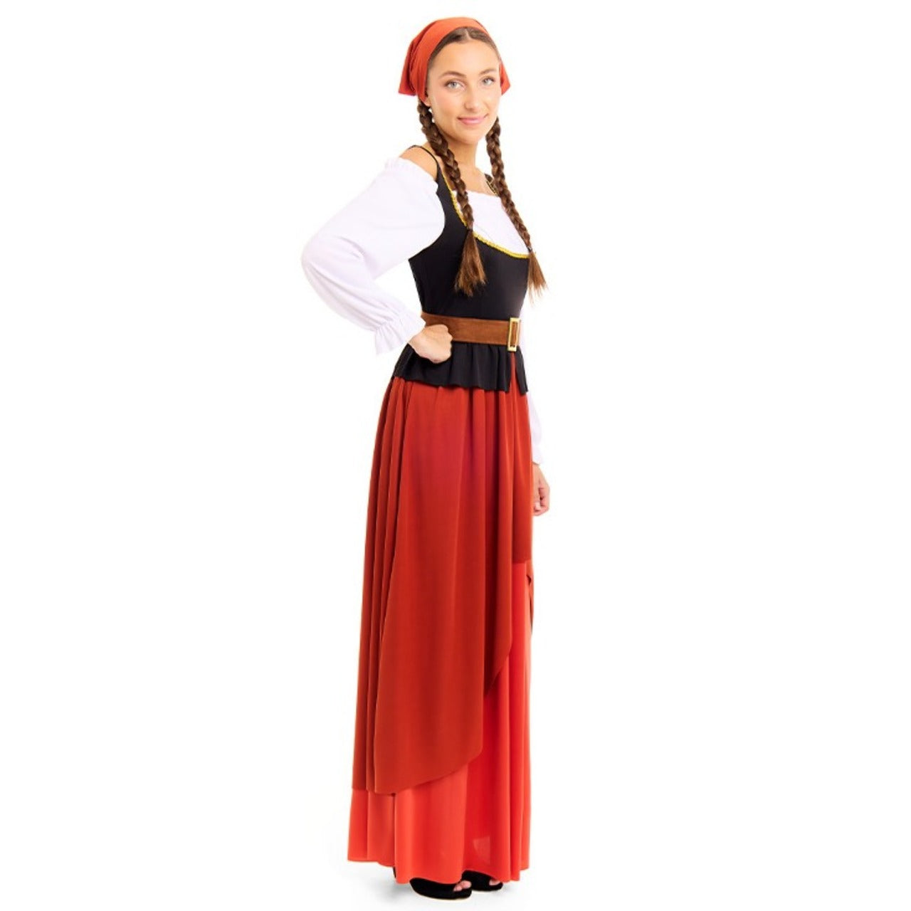 Disfraz de Mesonera Medieval para mujer