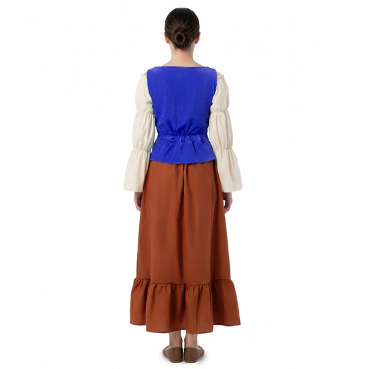 Disfraz de Mesonera Medieval Lis para mujer