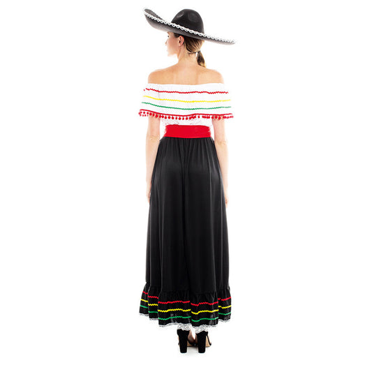 Disfraz de Mexicana Valentina para mujer