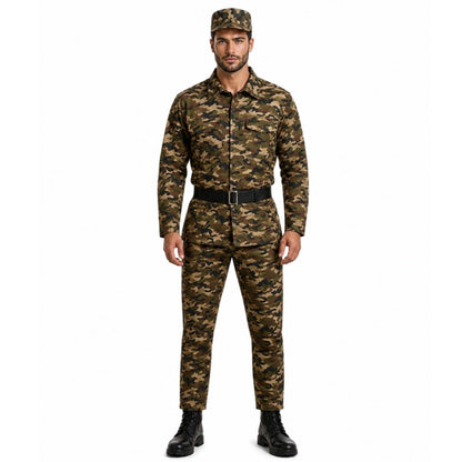 Disfraz de Militar Camuflaje adulto