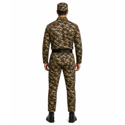 Disfraz de Militar Camuflaje adulto