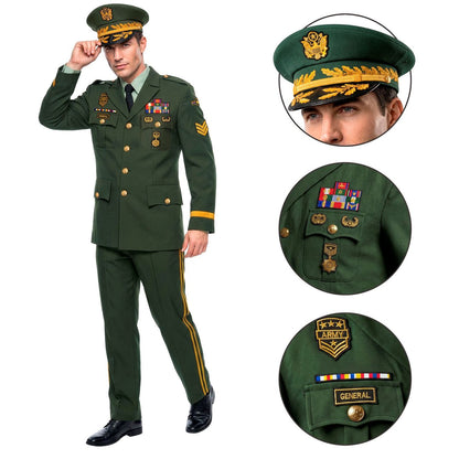 Disfraz de Militar General Gala para hombre