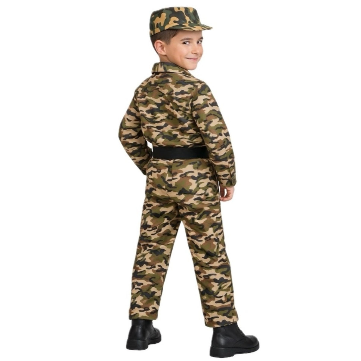 Disfraz de Militar con Gorra infantil