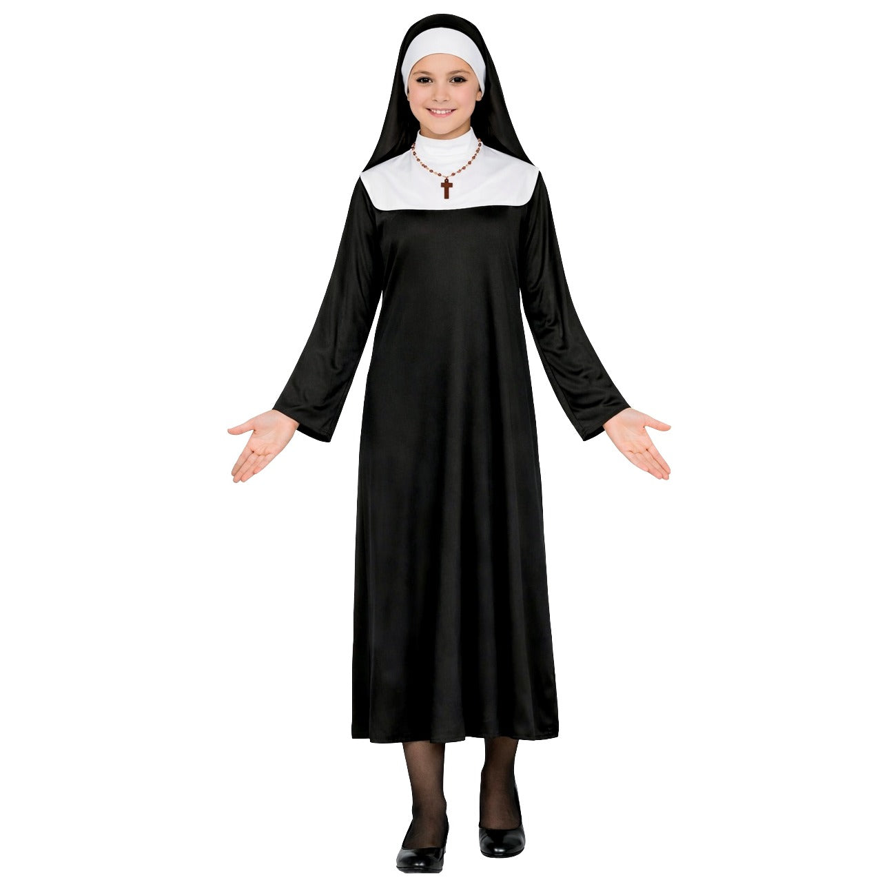 Disfraz de Monja Clásica para adolescente