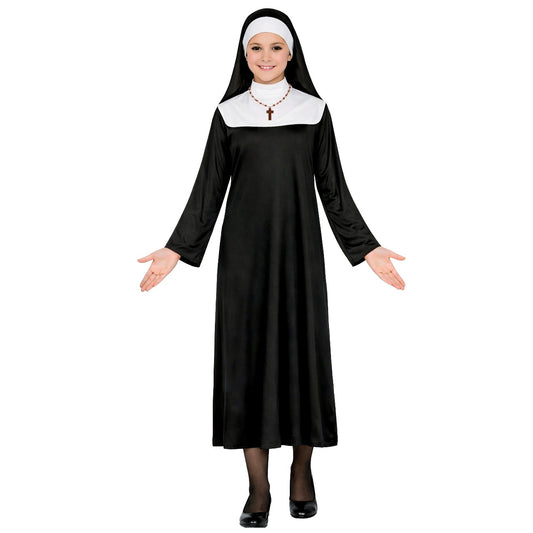 Disfraz de Monja Clásica para adolescente