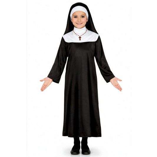 Disfraz de Monja Clásica para niña