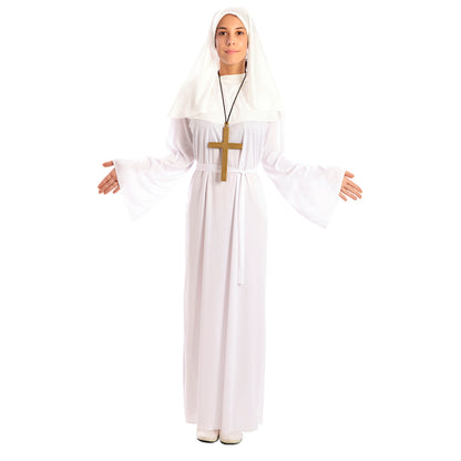 Disfraz de Monja Novicia para mujer