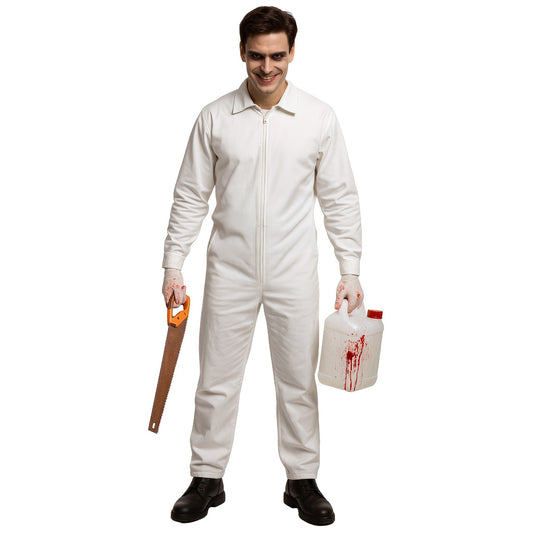Disfraz de Mono Blanco para adulto