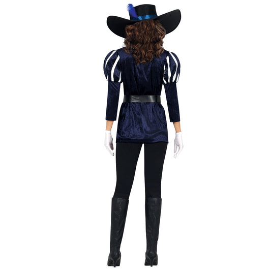 Disfraz de Mosquetera D'Artagnan para mujer
