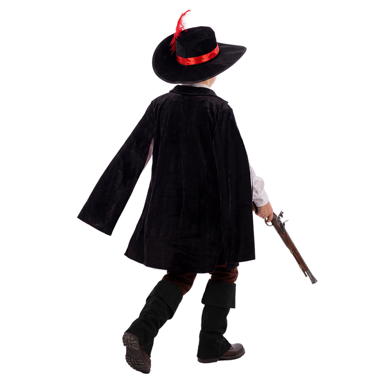 Disfraz de Mosquetero Negro infantil
