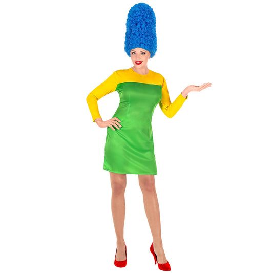 Disfraz de Mrs. Simpson para mujer