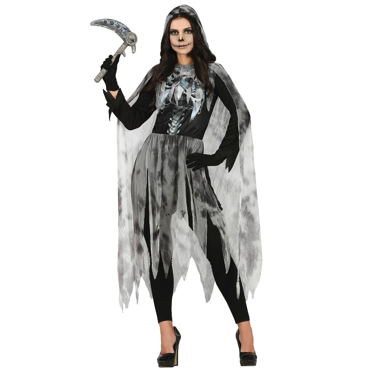 Disfraz de Muerte La Parca para mujer