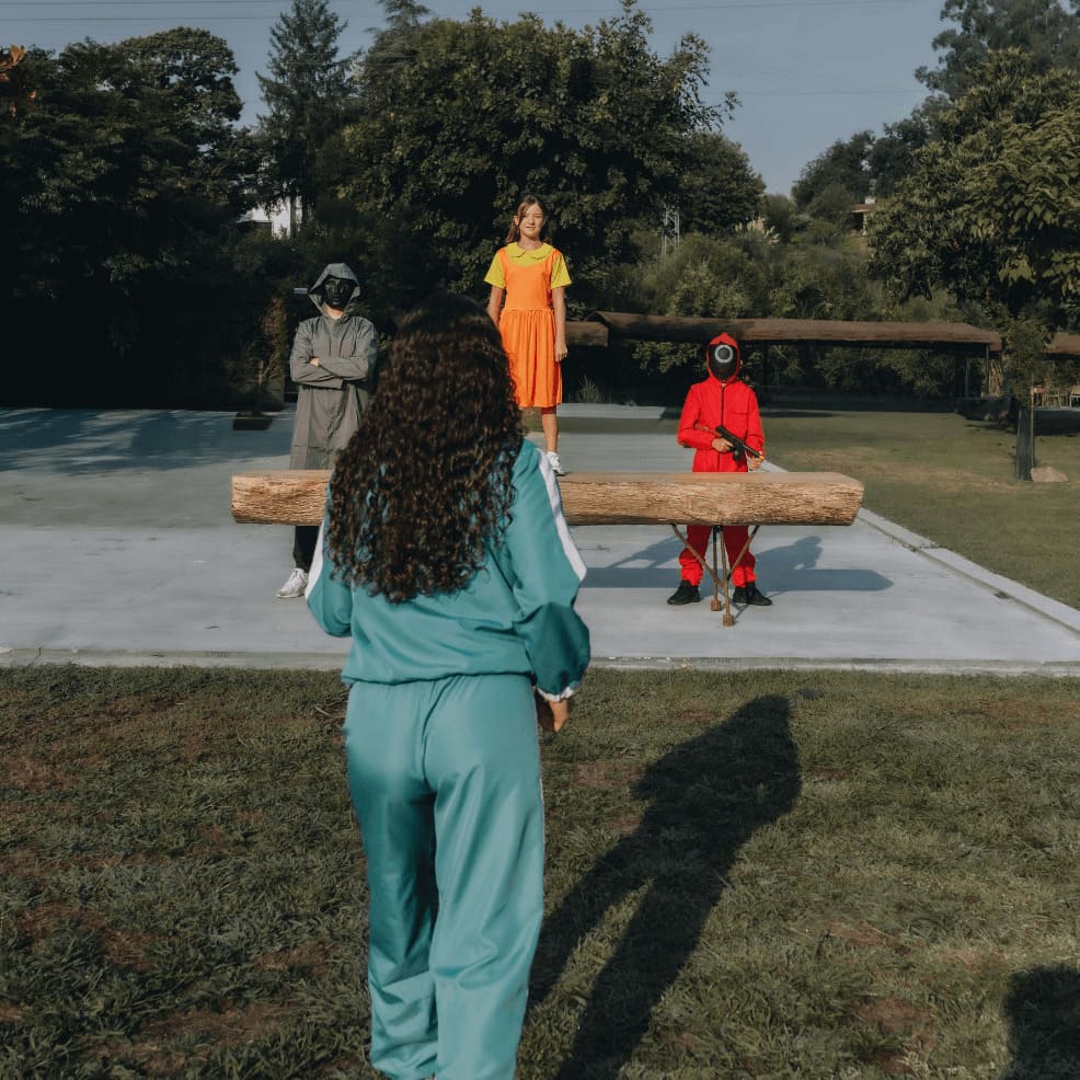 disfraz muñeca juego calamar niña