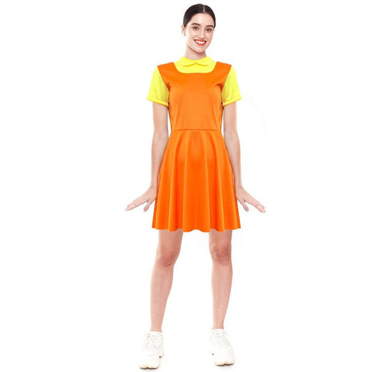 Disfraz de Muñeca Juego del Calamar mujer