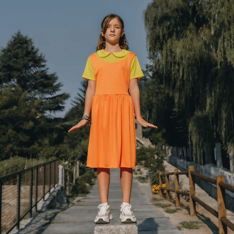 disfraz muñeca juego calamar