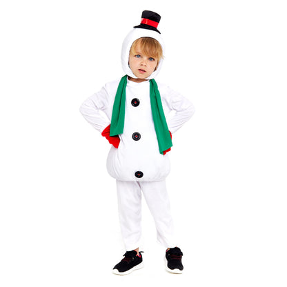 Disfraz de Muñeco de Nieve Clásico infantil