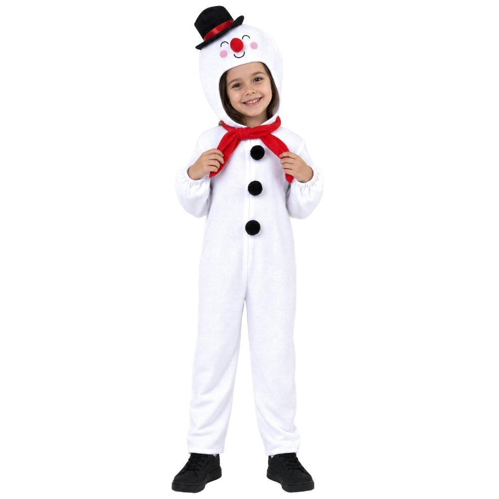 Disfraz de Muñeco de nieve infantil