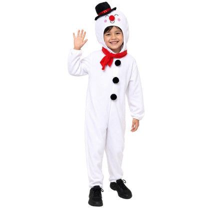 Disfraz de Muñeco de nieve infantil